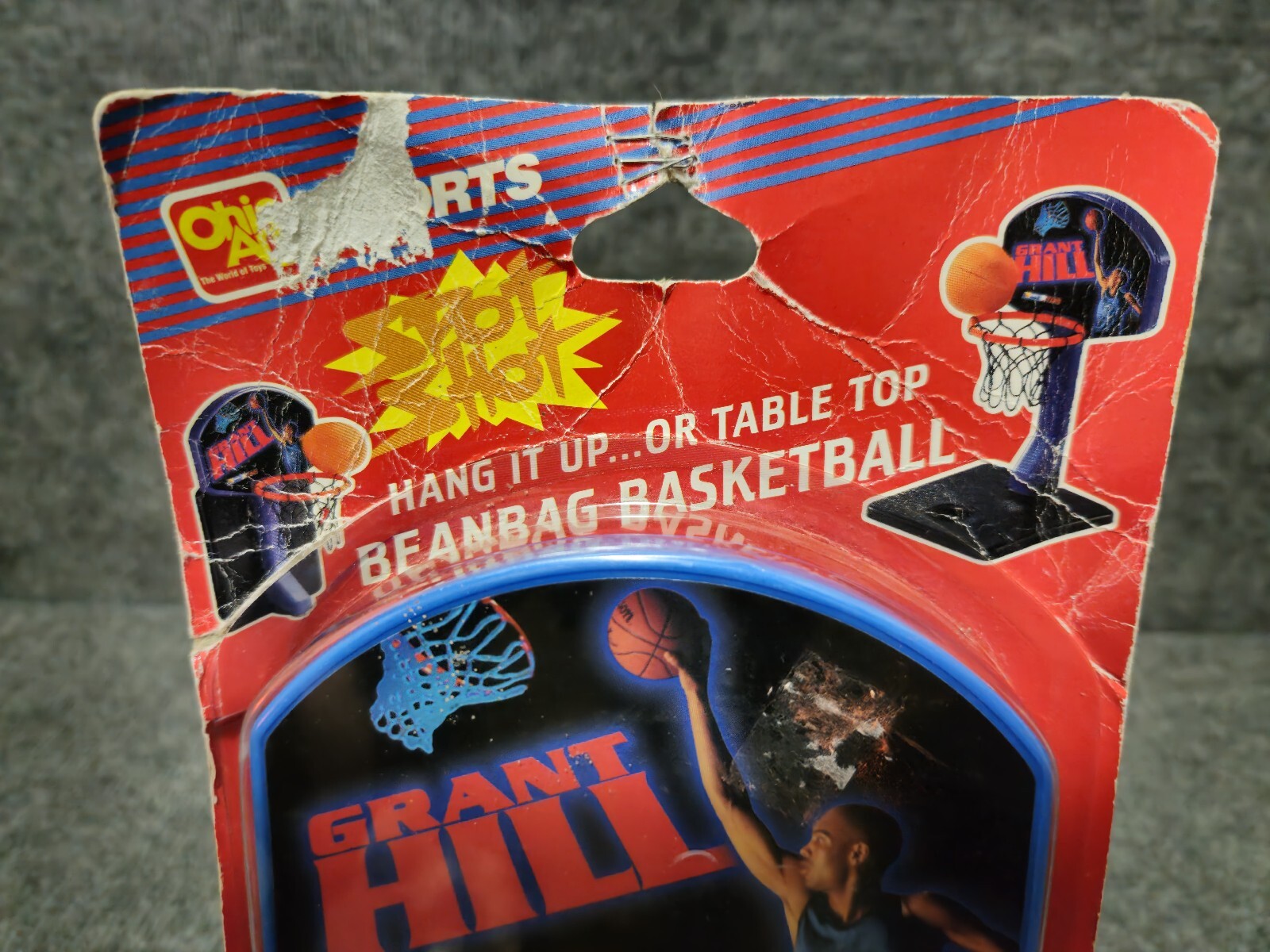 Vintage Grant Hill SPOT SHOT Table Top Beanbag Basketball