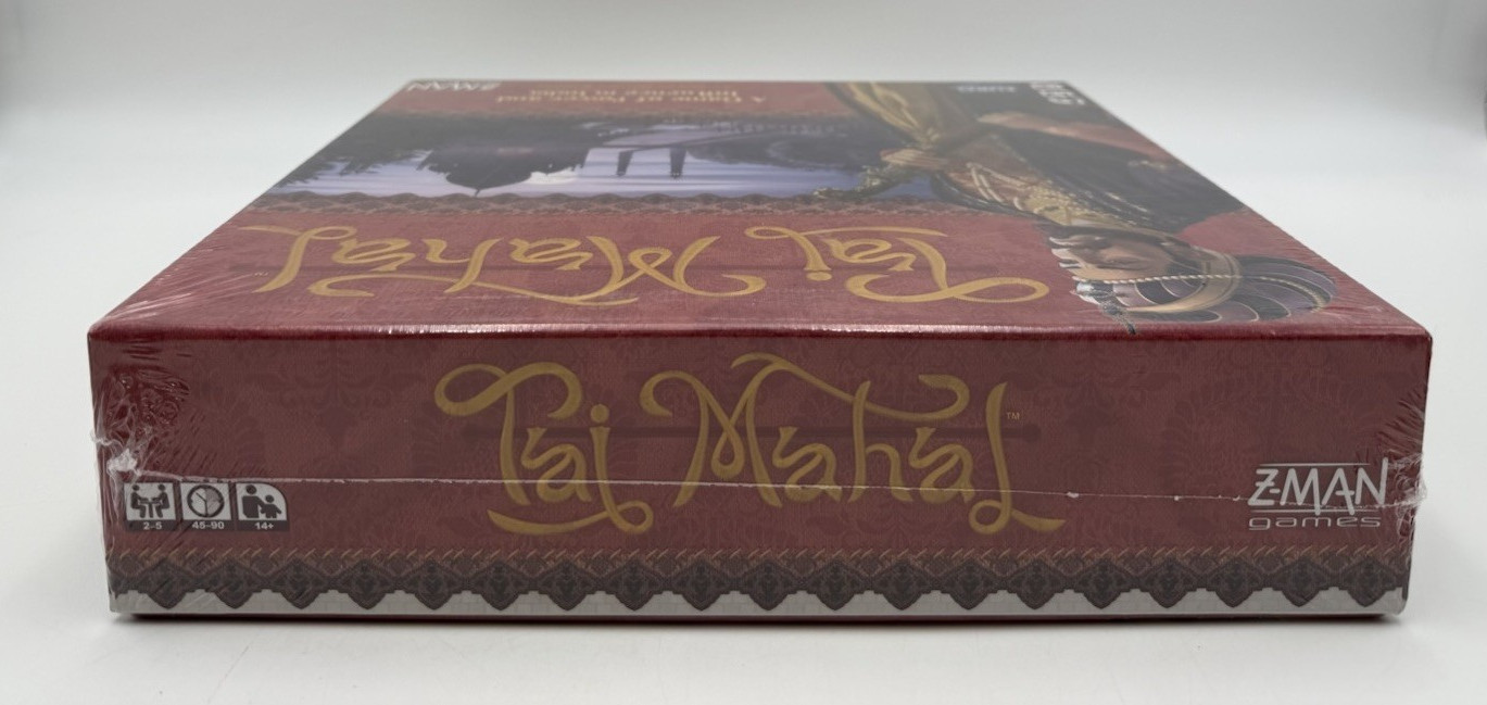 Taj Mahal Board Game Reiner Knizia Z-Man Games 2018 ~ New