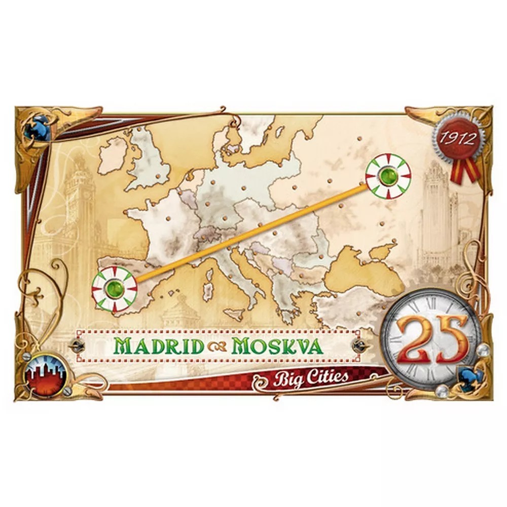 Asmodee Ticket to Ride Europa 1912 Board Game Expansion 2-5 Players
