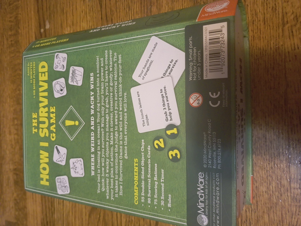 New – MindWare The How I Survived Game – Ages 8+ | 4+ players