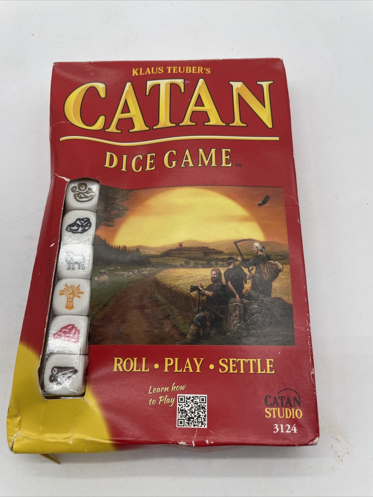 New Catan Dice Game Settlers of Catan Klaus Teuber