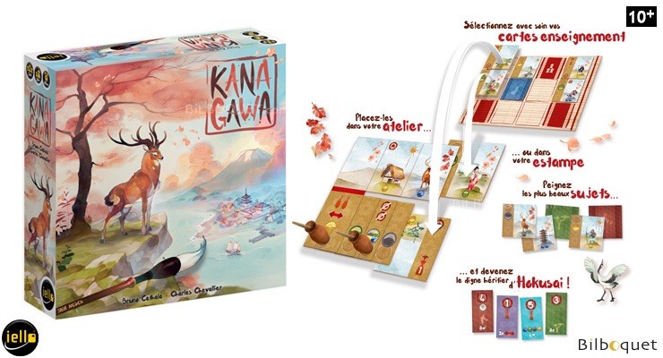 Kanagawa Game by Iello (Brand New) Ships Fast