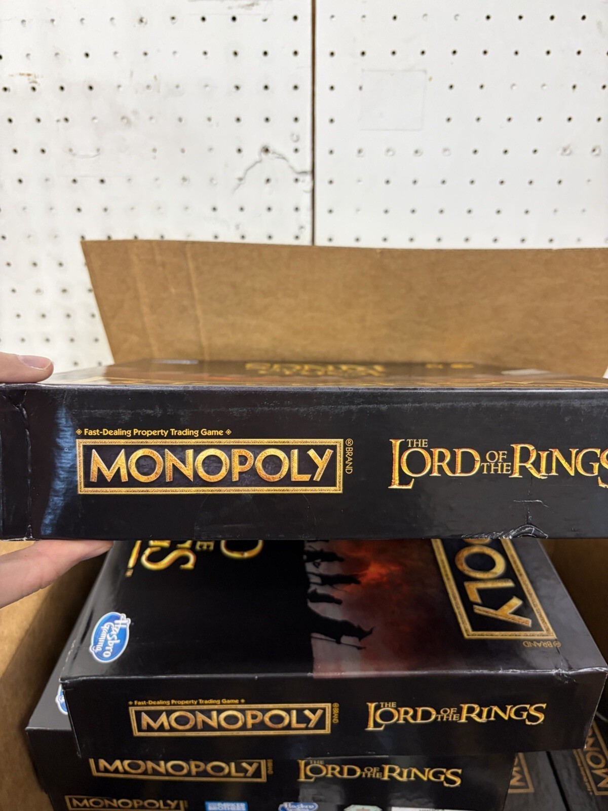 Bulk Lot of 16 New Monopoly The Lord of the Rings Board Games by Hasbro – Sealed