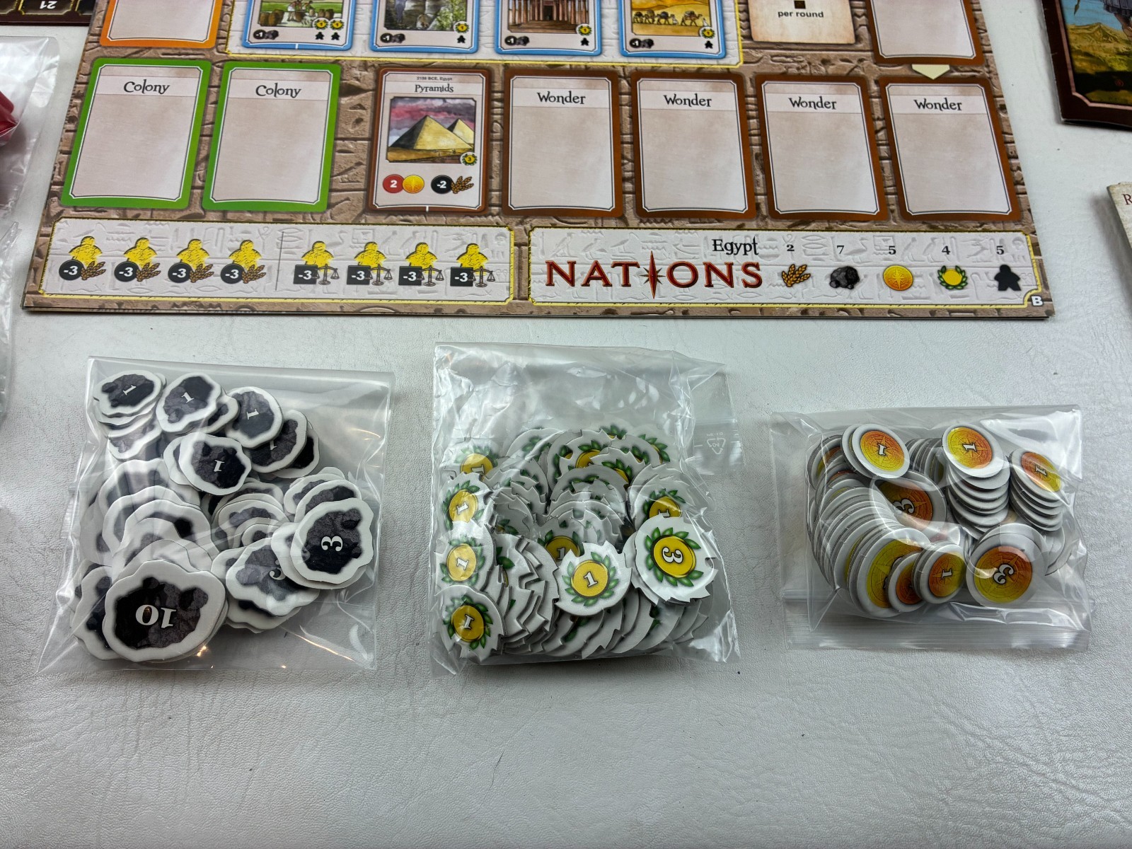 Nations Board Game Lautapelit Asmodee 2013 Complete 1-5 Players