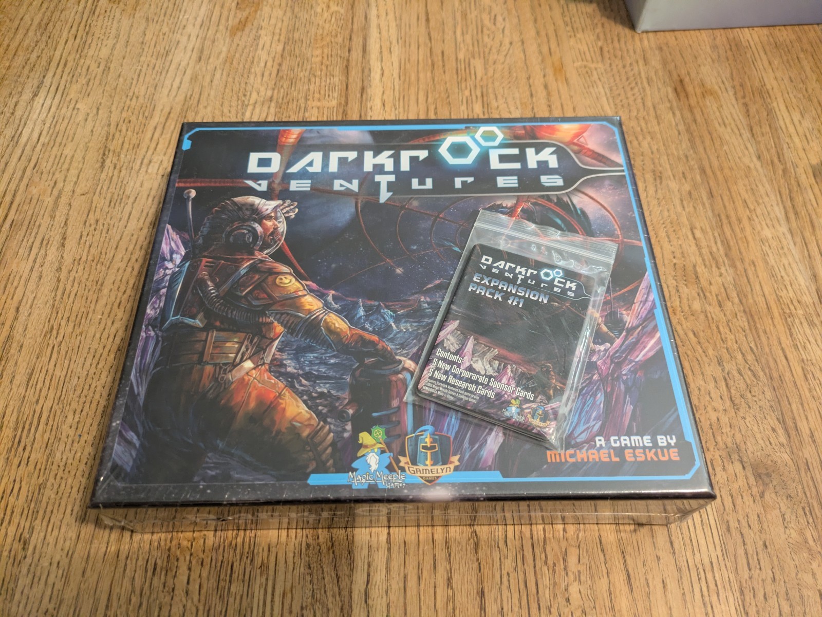 Darkrock Ventures sci-fi Board Game + EXPANSION PACK new in shrink Out Of Print