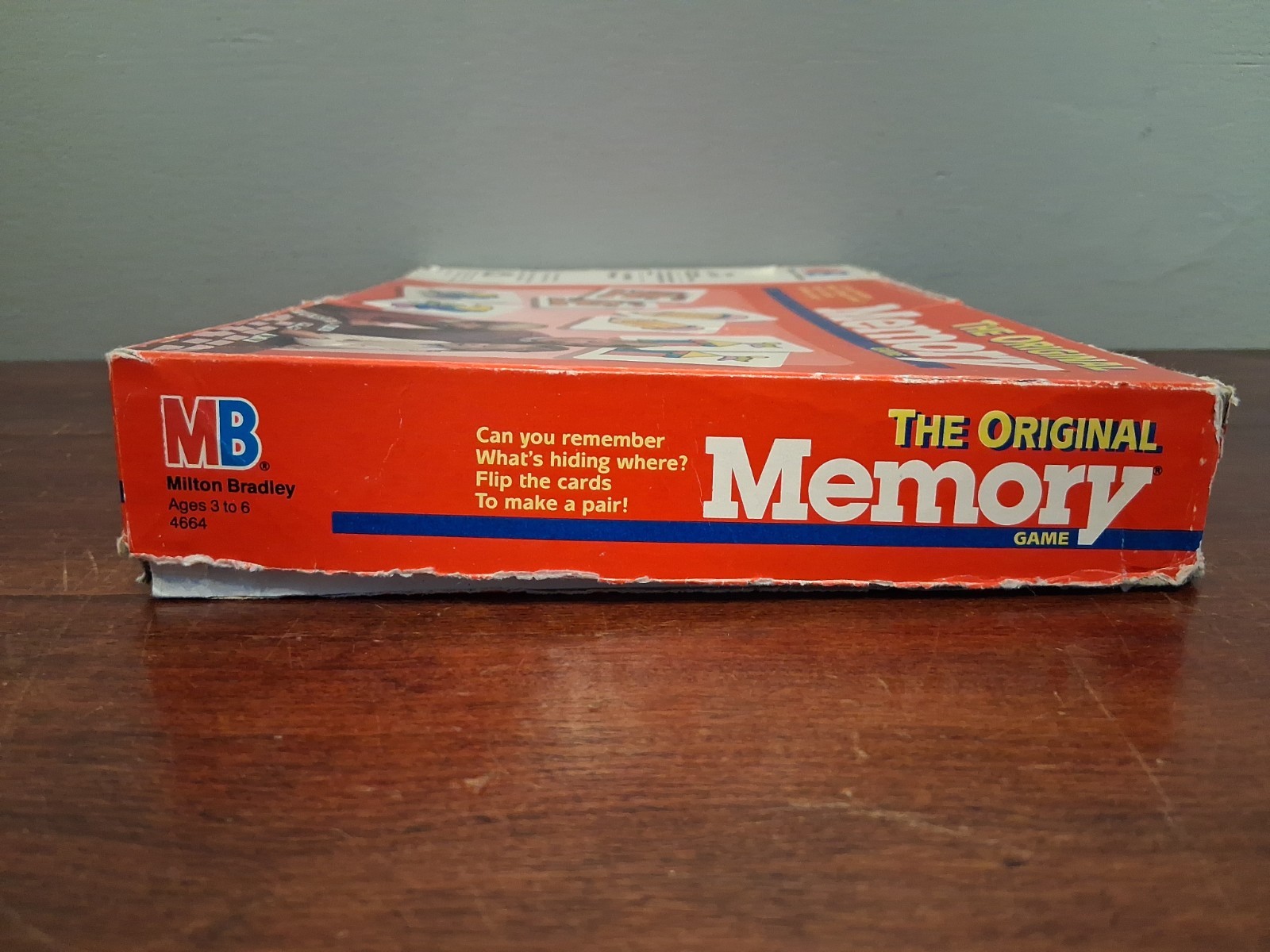 Lot of 2 Vtg 1980’s Milton Bradley THE ORIGINAL MEMORY Game & FRONTS AND BACKS