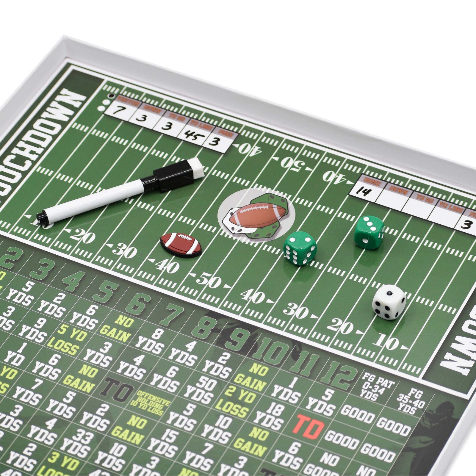 Football Dice Game – Competitive Strategy Board Game | Gift Idea for Sports Fans