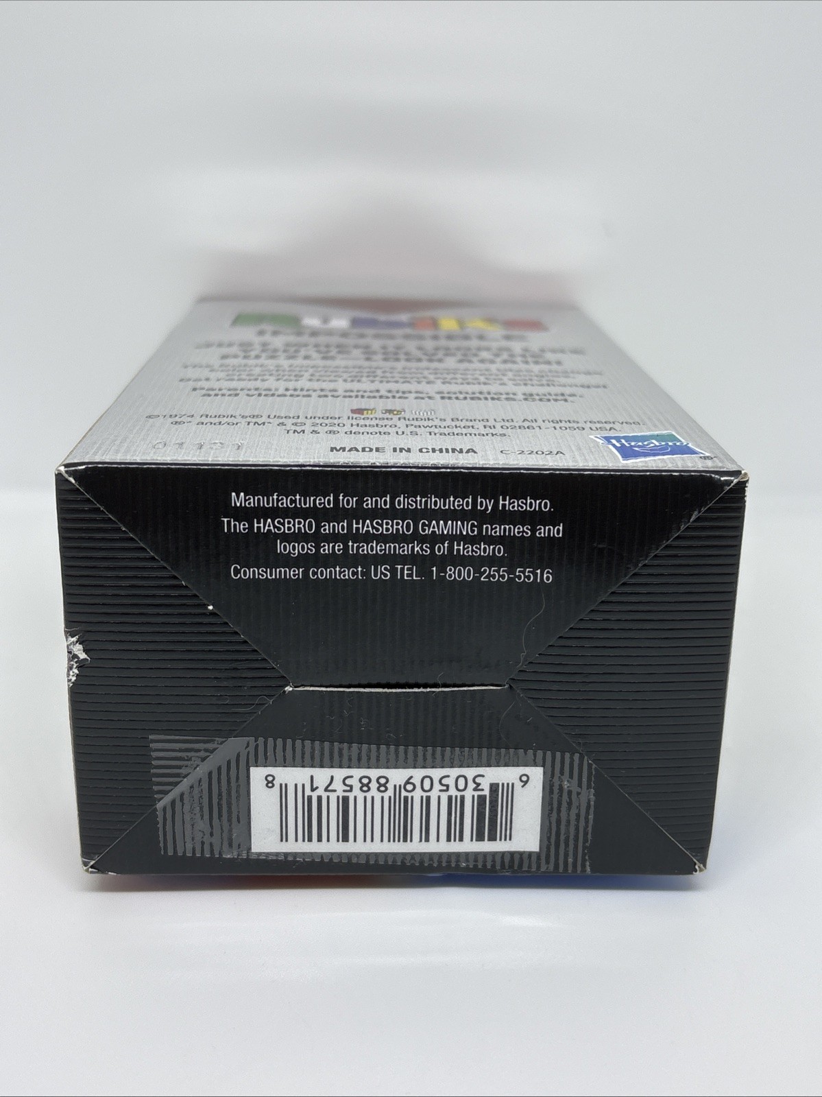 Rubik’s Cube Impossible Highly Challenging Iridescent Tiles Hasbro Gaming 8+