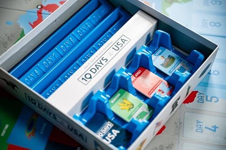 10 Days in The USA | Family Road Trip Board Game for All Ages | Designed by