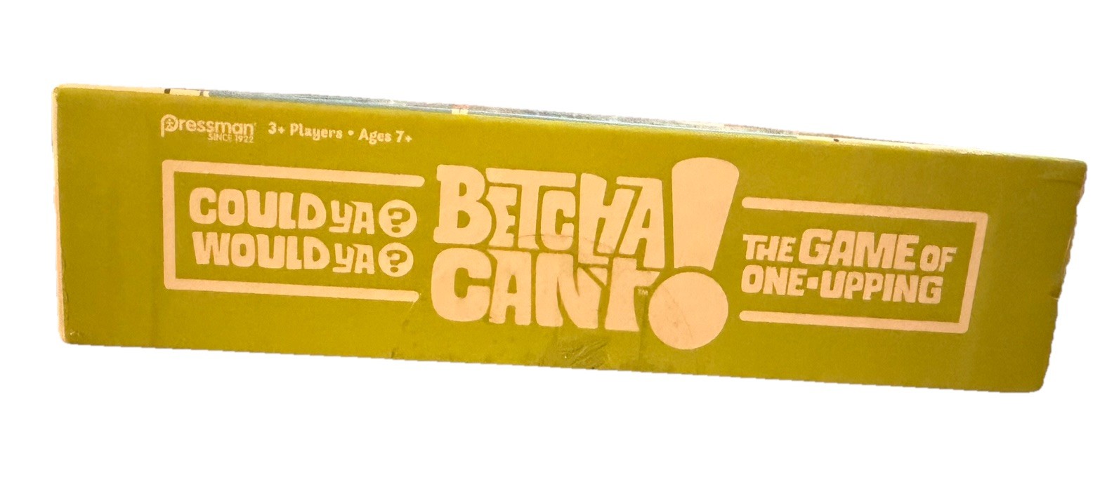 Betcha Can’t Board Game of One Upping Young Inventor Challenge Award Winner -NEW