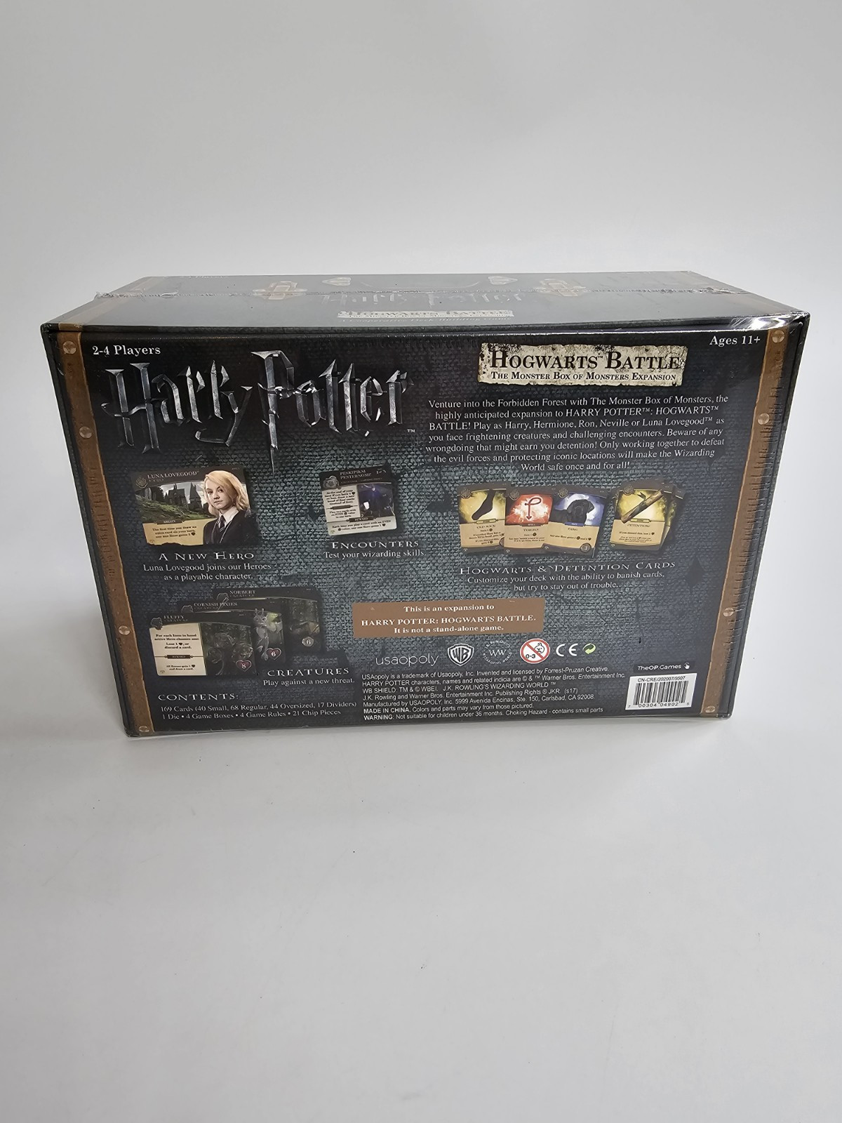 Hogwarts Battle – The Monster Box of Monsters Expansion Card Game SEALED