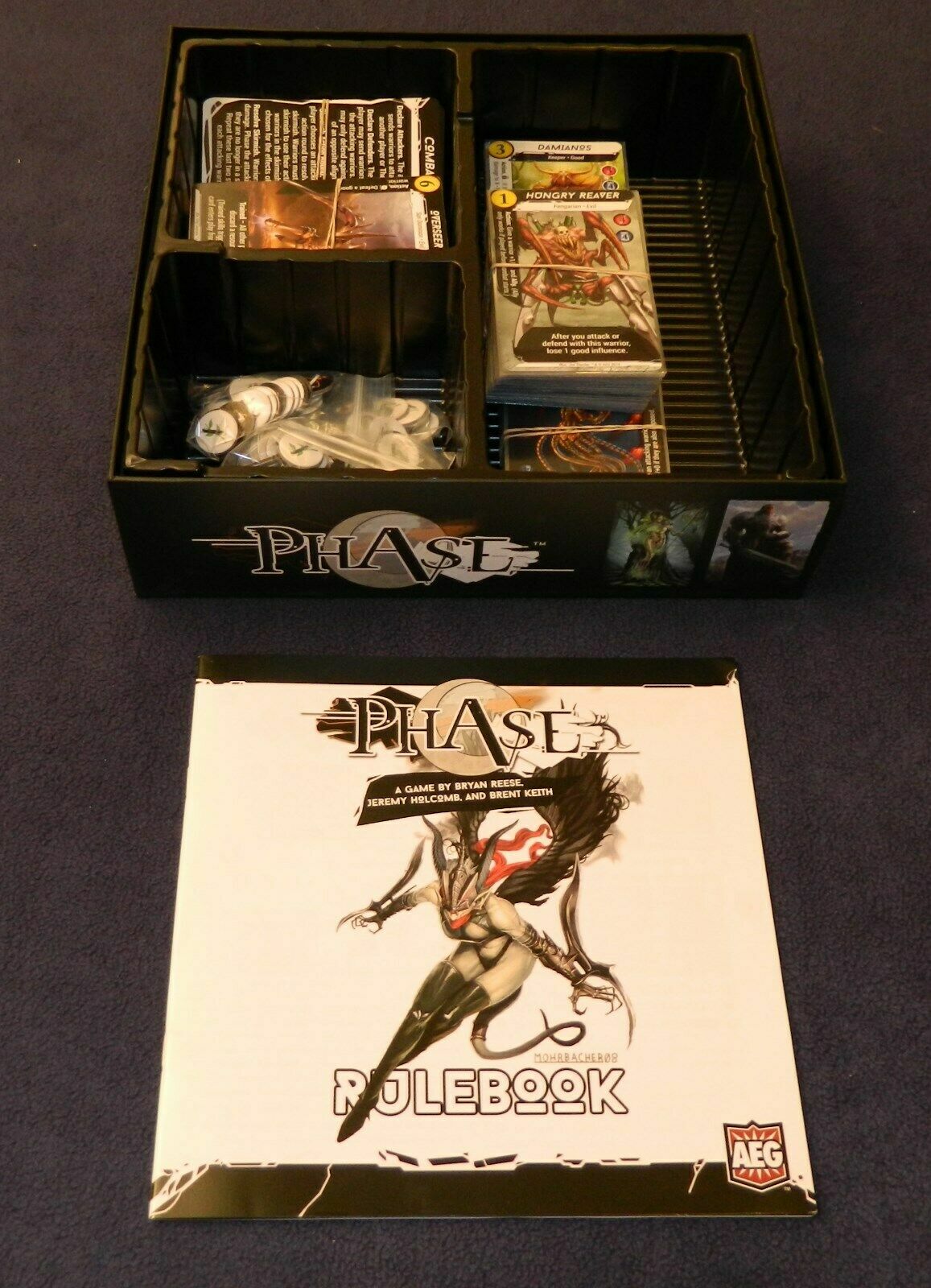 NIB BLACK BOX 2016 SPECIAL ISSUE PHASE DECK BUILD GAME AEG 2 – 5 PLAYERS SEALED