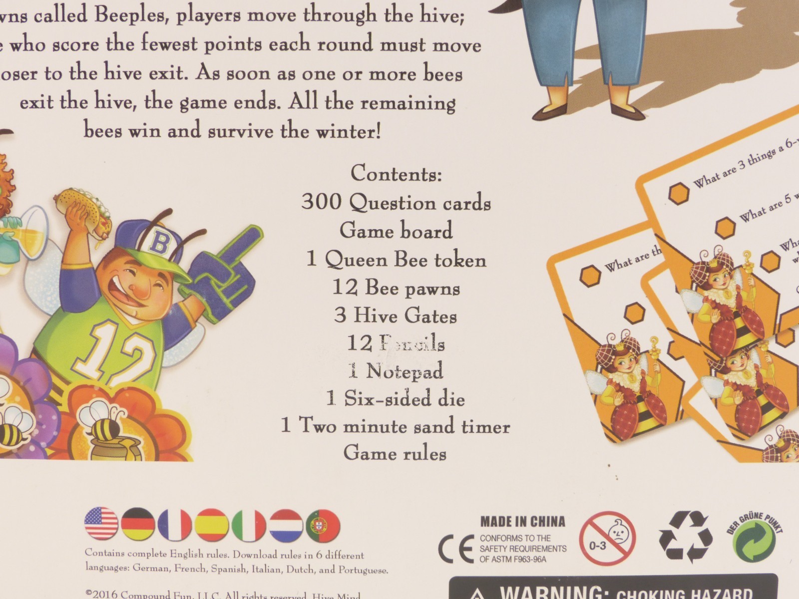 Hive Mind: The Game of Beeing Alike! [1st Edition] 2016 Calliope Board Game NEW!
