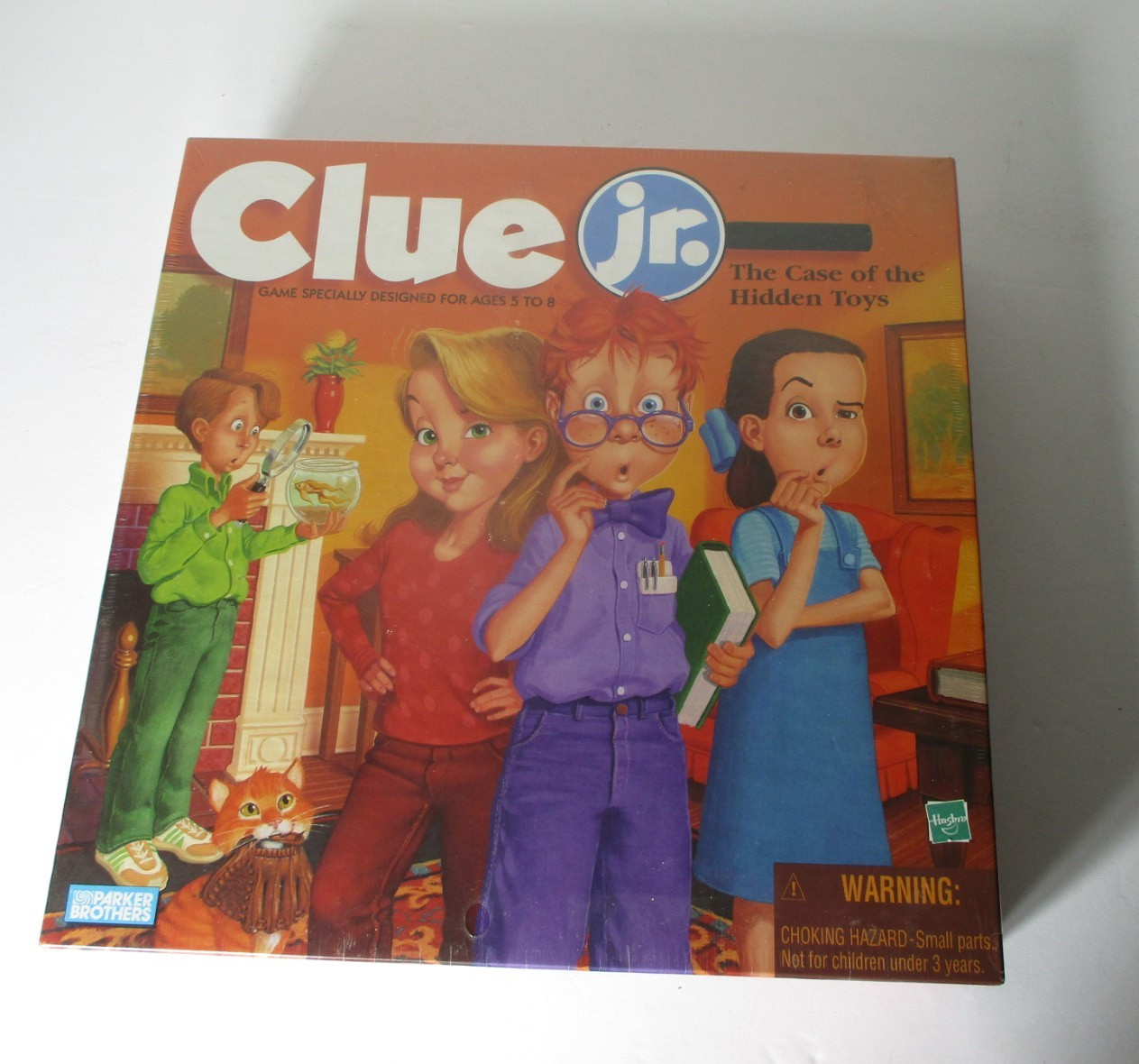 Hasbro Clue Jr The Case of the Hidden Toys Board Game Problem Solving NEW SEALED