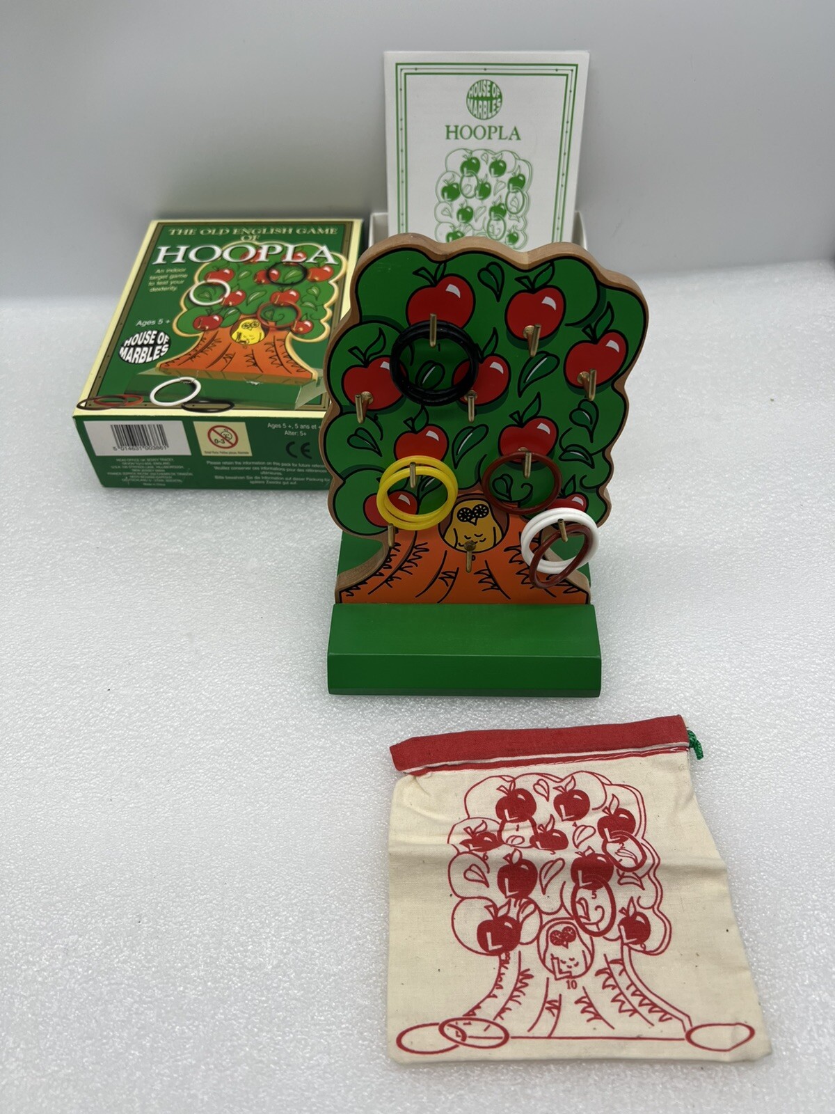 House of Marbles The Old English Game of HOOPLA in Great Shape Vintage Complete!