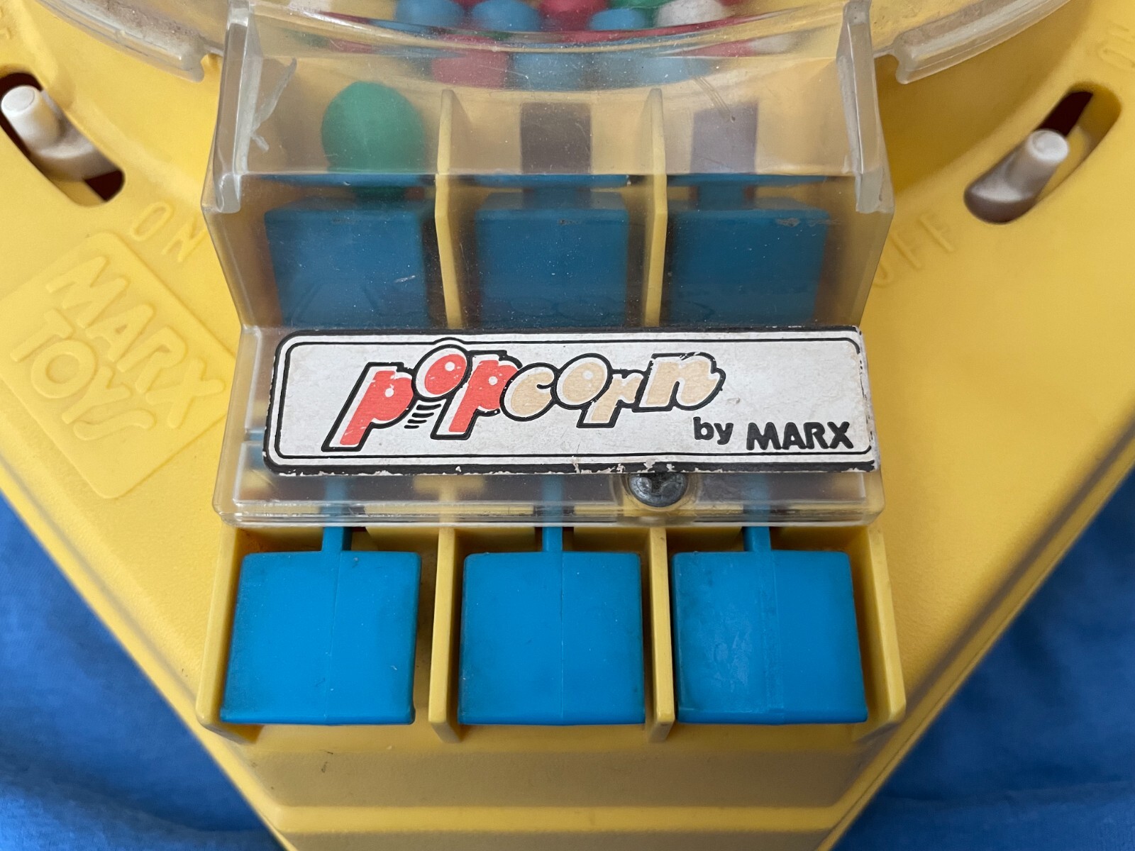 Vintage 1976 MARX Toys POPCORN GAME #2416 Battery Operated Games