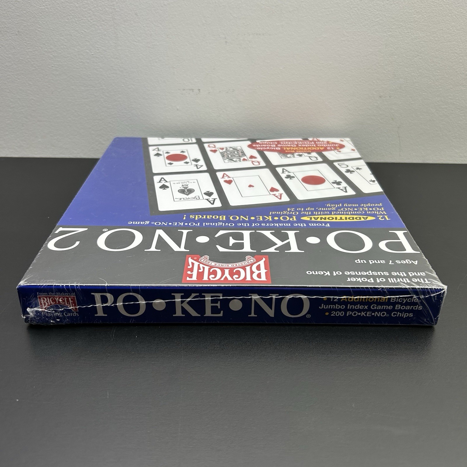 Bicycle PO-KE-NO 2 Poker Keno Game 12 Additional Boards 200 Chips New & Sealed