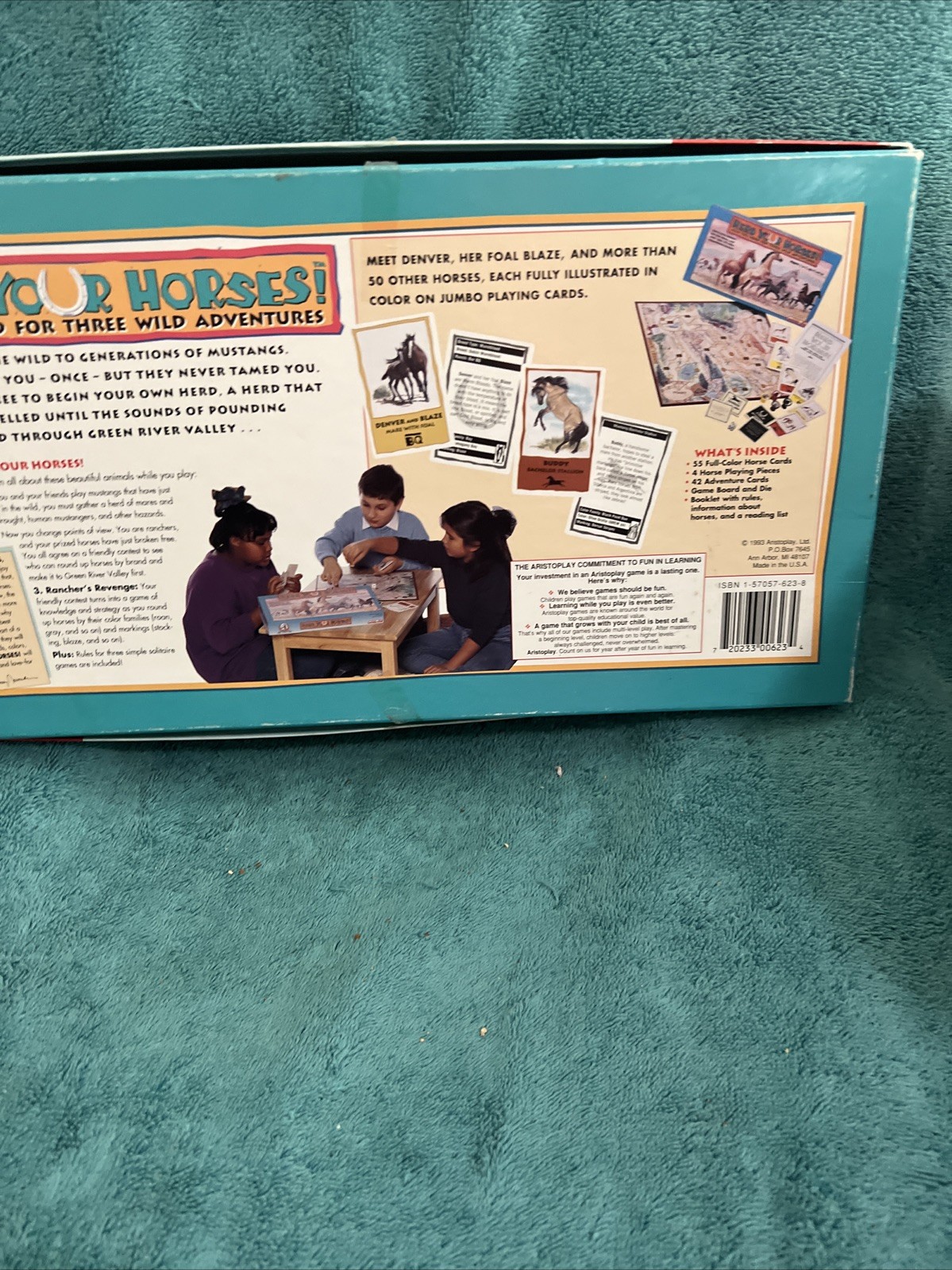 VTG Herd Your Horses Board Game As Pictured 1993 See Pics And Read