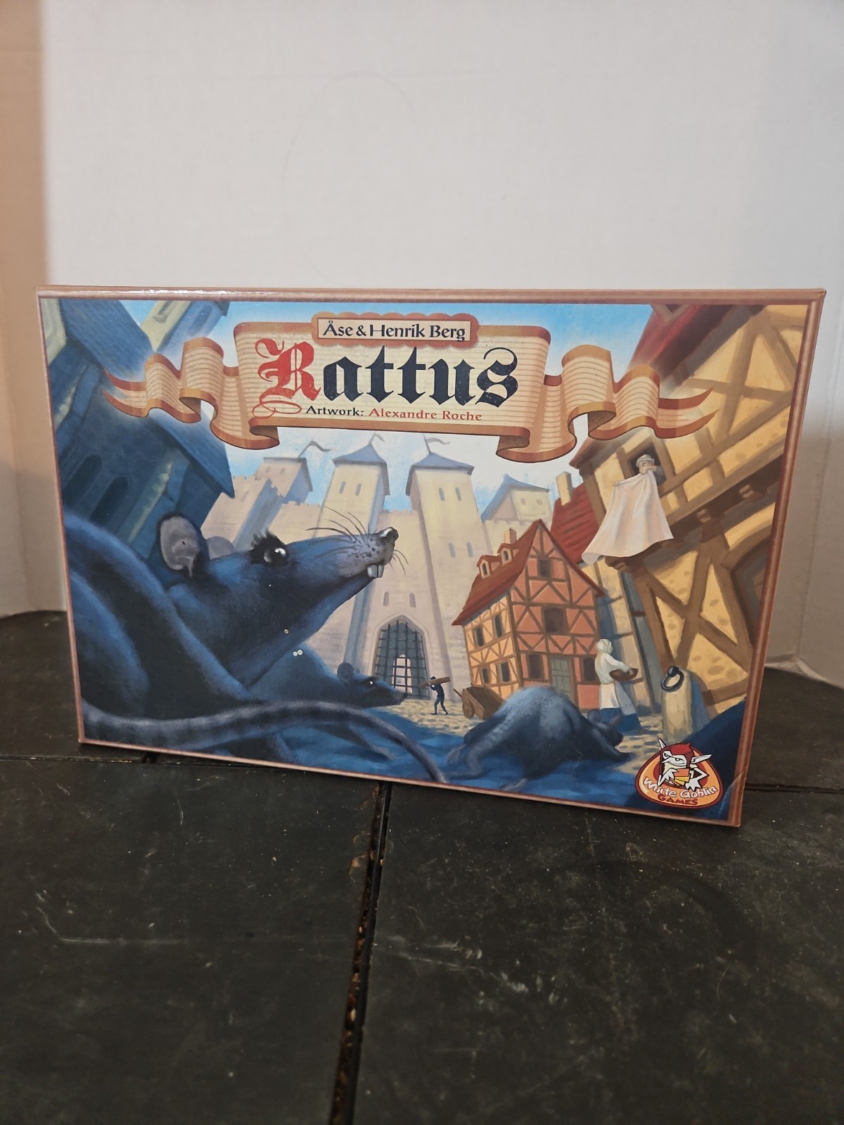 Rattus Box Complete and Ex. Cond. Z-Man Boardgame