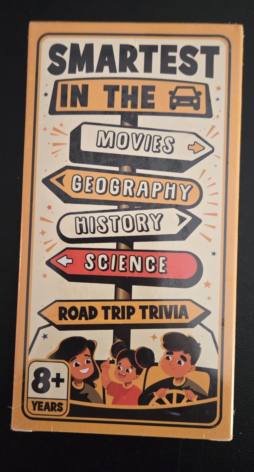 Road Trip Trivia Card Game With Multiple Categories Still Sealed Brand New