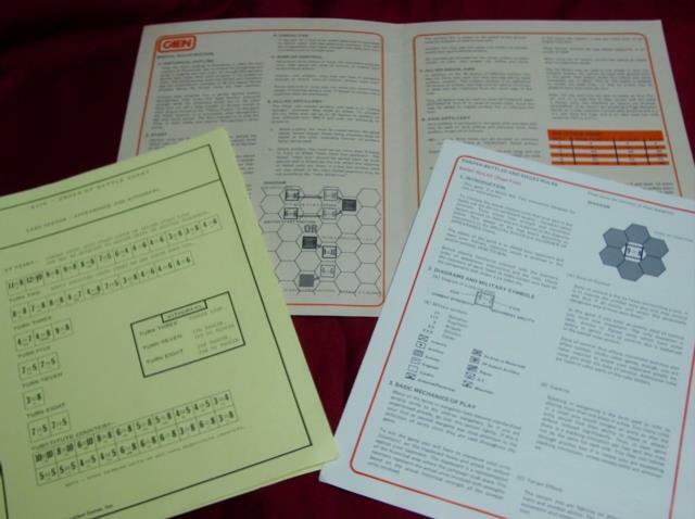 Excalibre Games 1977 : CAEN game – France Panzer Battles & Sieges Series (PUN)