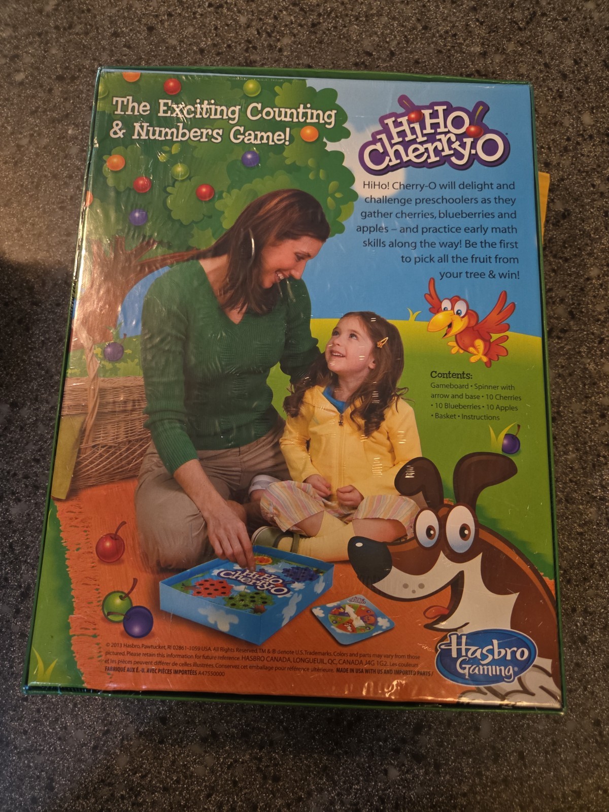 Hi HO Cherry-o Exciting Counting Game Hasbro Family Fun 2013