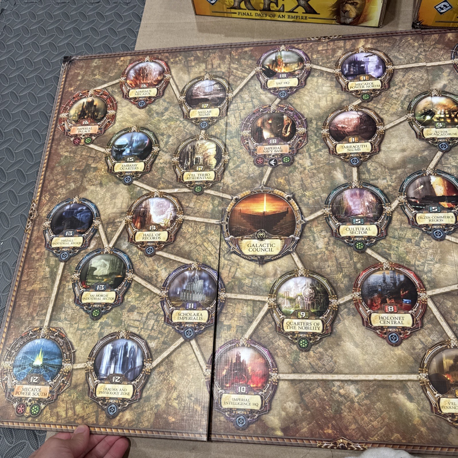 Twilight Imperium Rex Final Days of An Empire Board Game