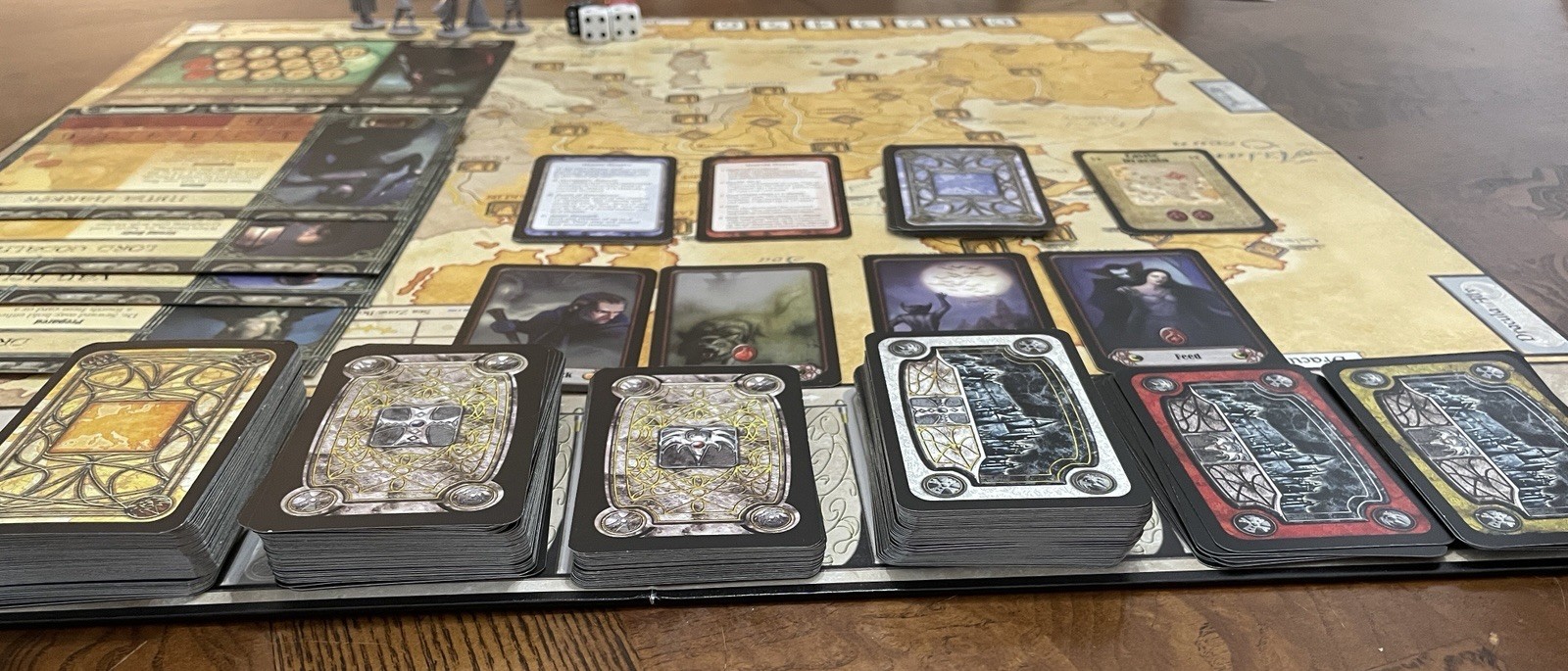FURY OF DRACULA GOTHIC HORROR BOARD GAME 2ND EDITION FANTASY FLIGHT AS IS READ