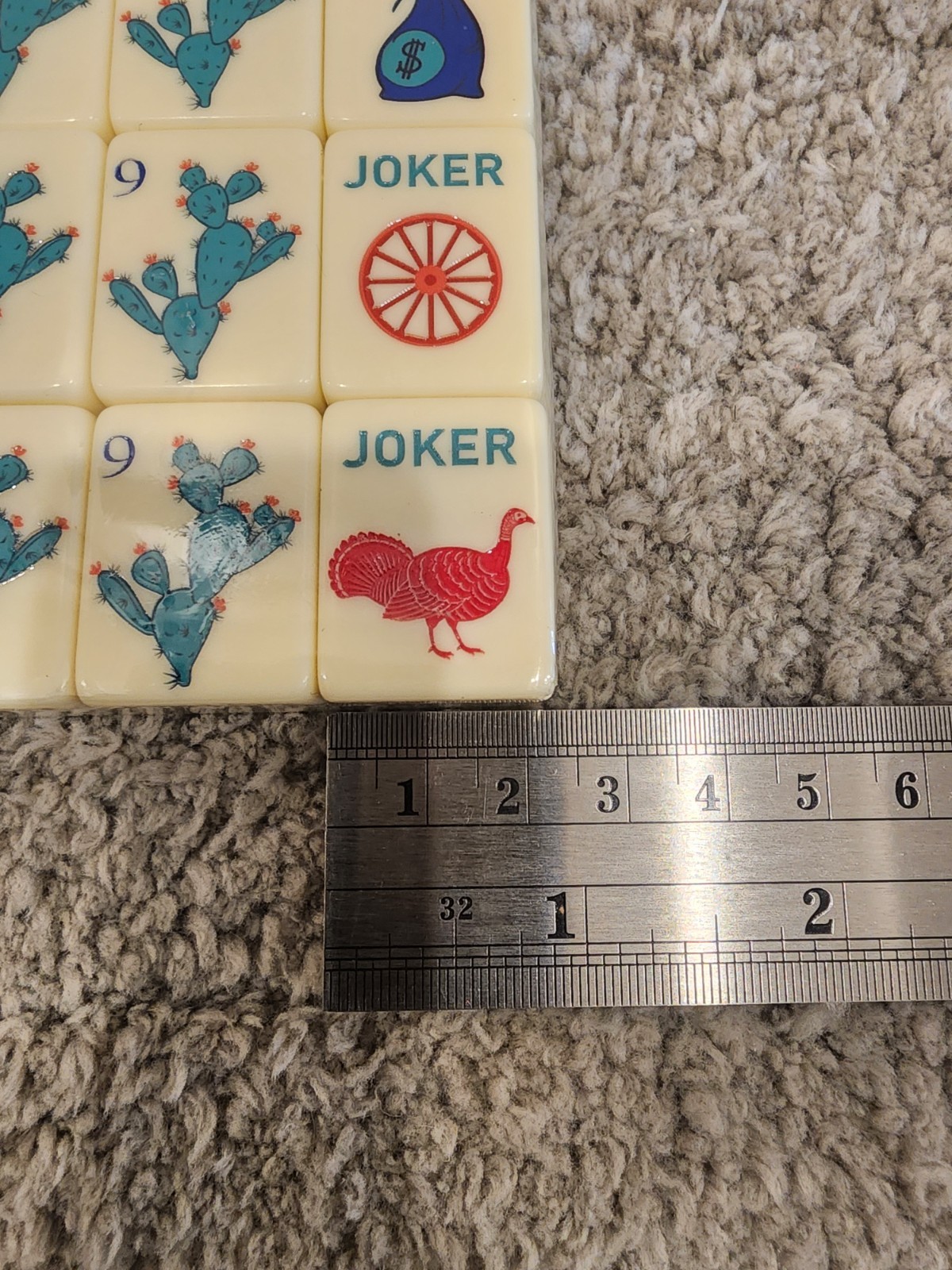 Texas American Mahjong Set Western Mahjong Tiles~160 Tiles