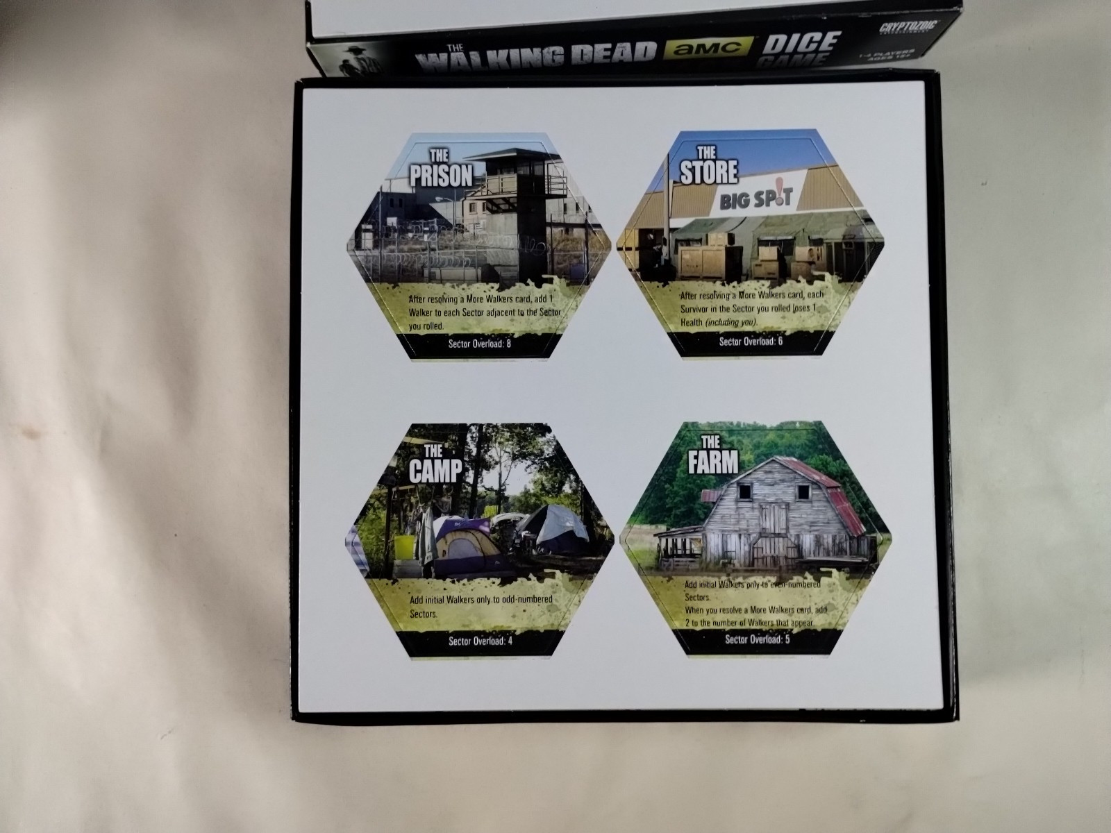 AMC The Walking Dead Don’t Look Back Zombie Dice Game New Open Box