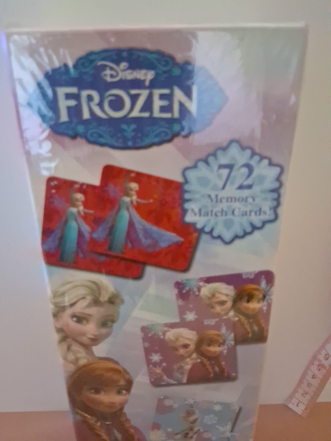 Disney Frozen Memory Match Game Cards Photo Tiles Kids Anna Elsa Olaf Education