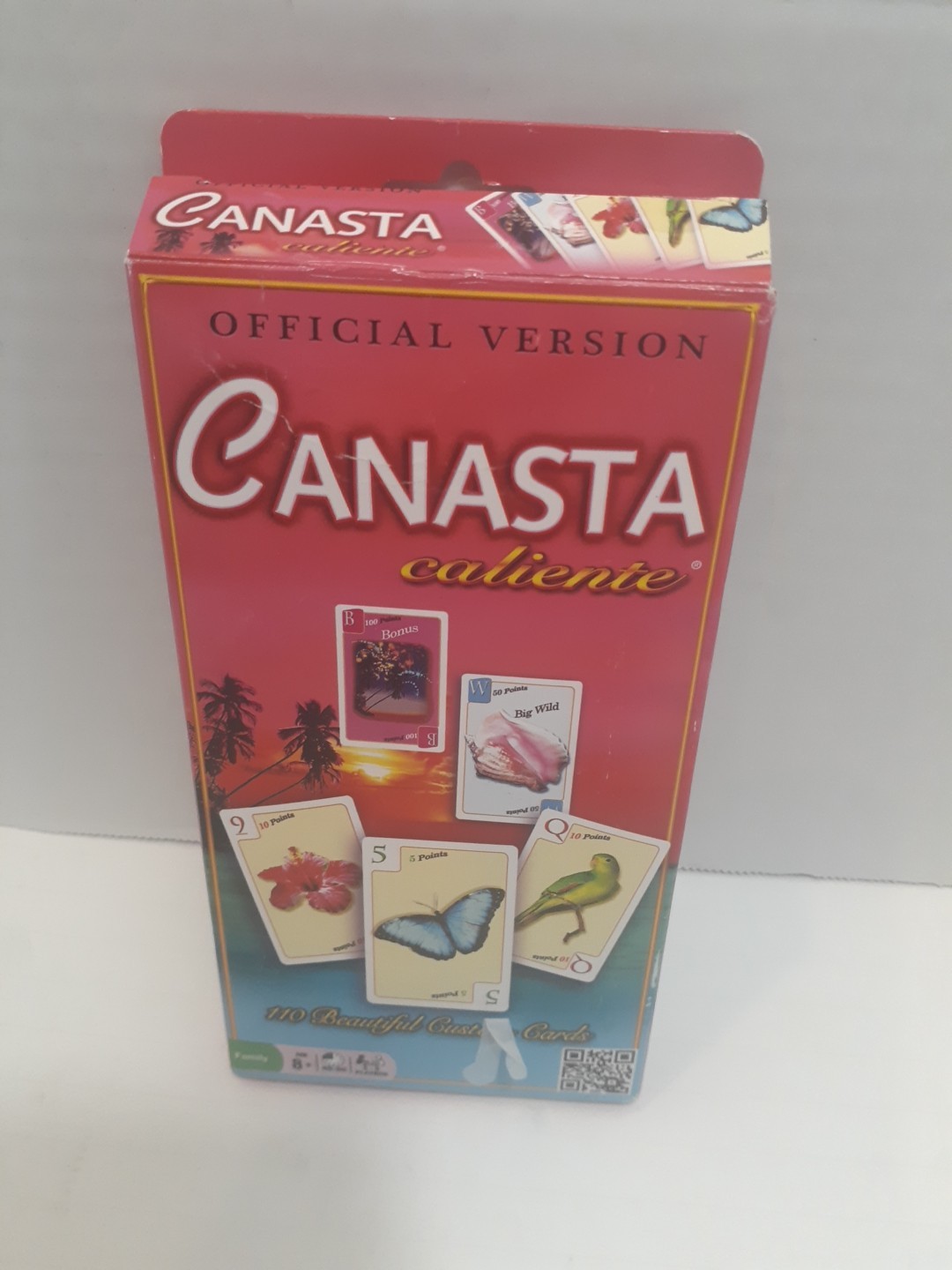 CANASTA CALIENTE OFFICIAL VERSION 110 Custom Card SEALED DECKS 2013 Winning Move