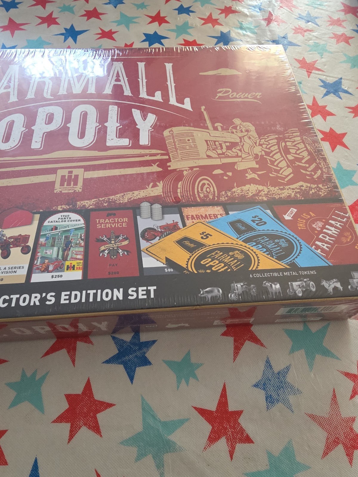 FARMALL OPOLY Board Game Collector’s Edition New/Factory Sealed In Box