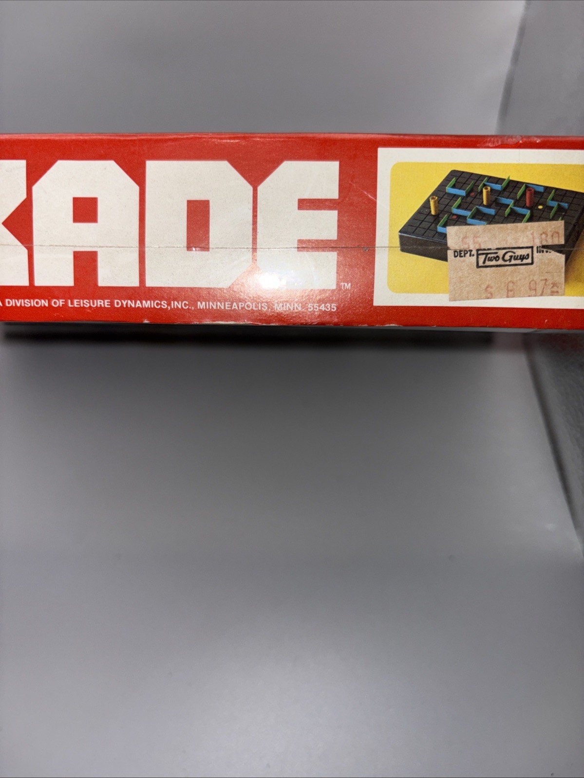 VINTAGE New Old Stock 1979 Lakeside Blockade #8388 Strategy Game 8 To Adult NOS