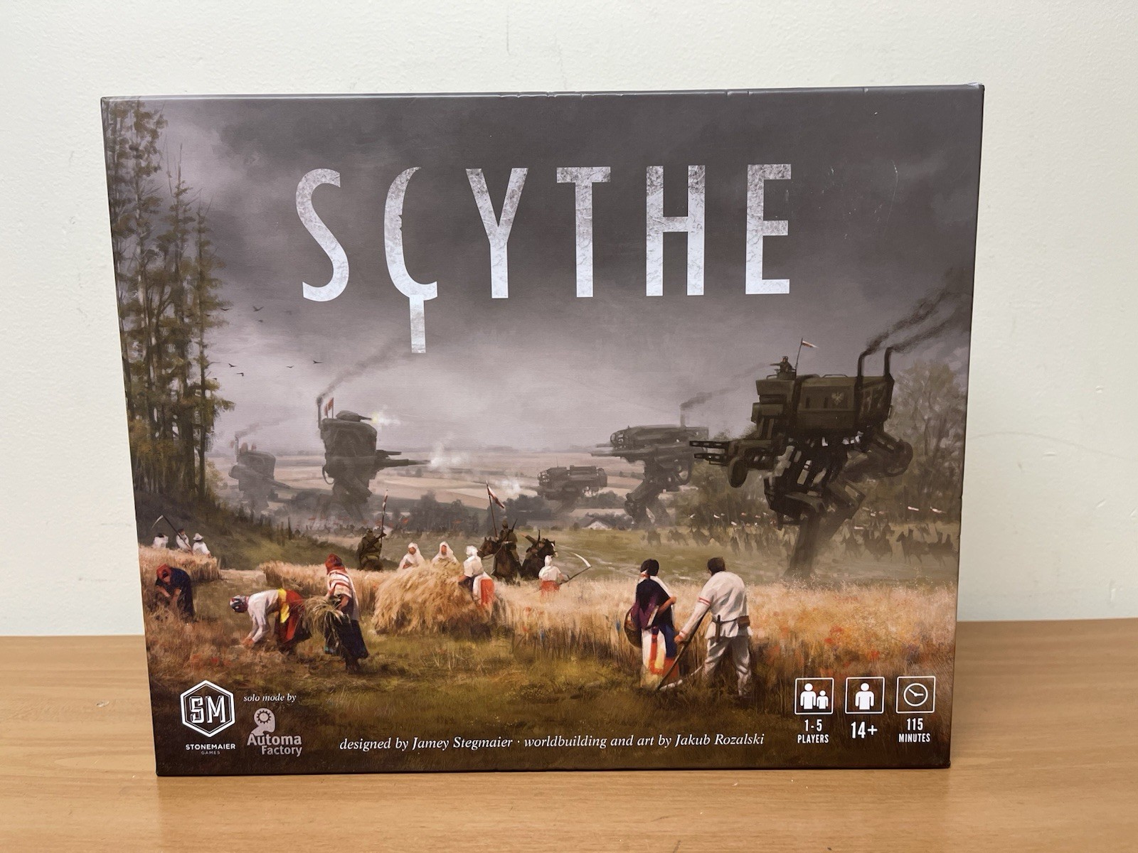 Scythe Collector’s Edition Board Game – Stonemaier Games – 100% Complete EUC