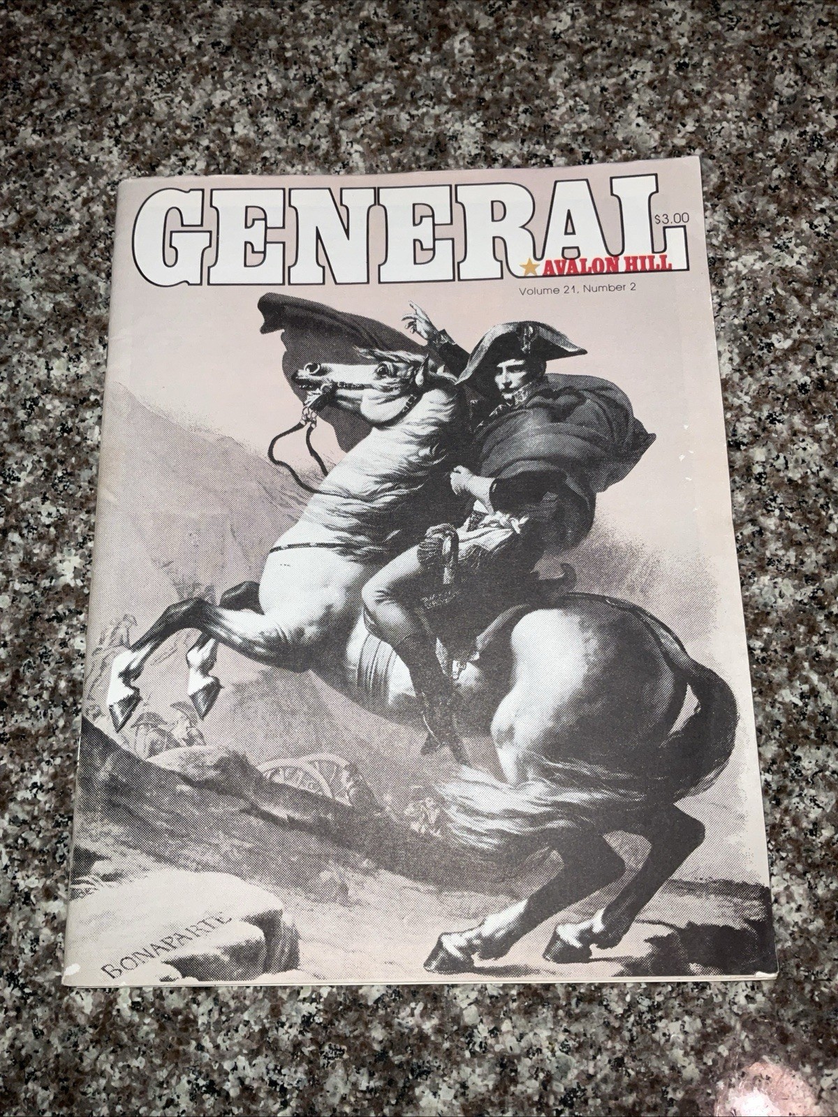 GENERAL MAGAZINE VOL. 21 #2 AVALON HILL NAPOLEON AT BAY 1984