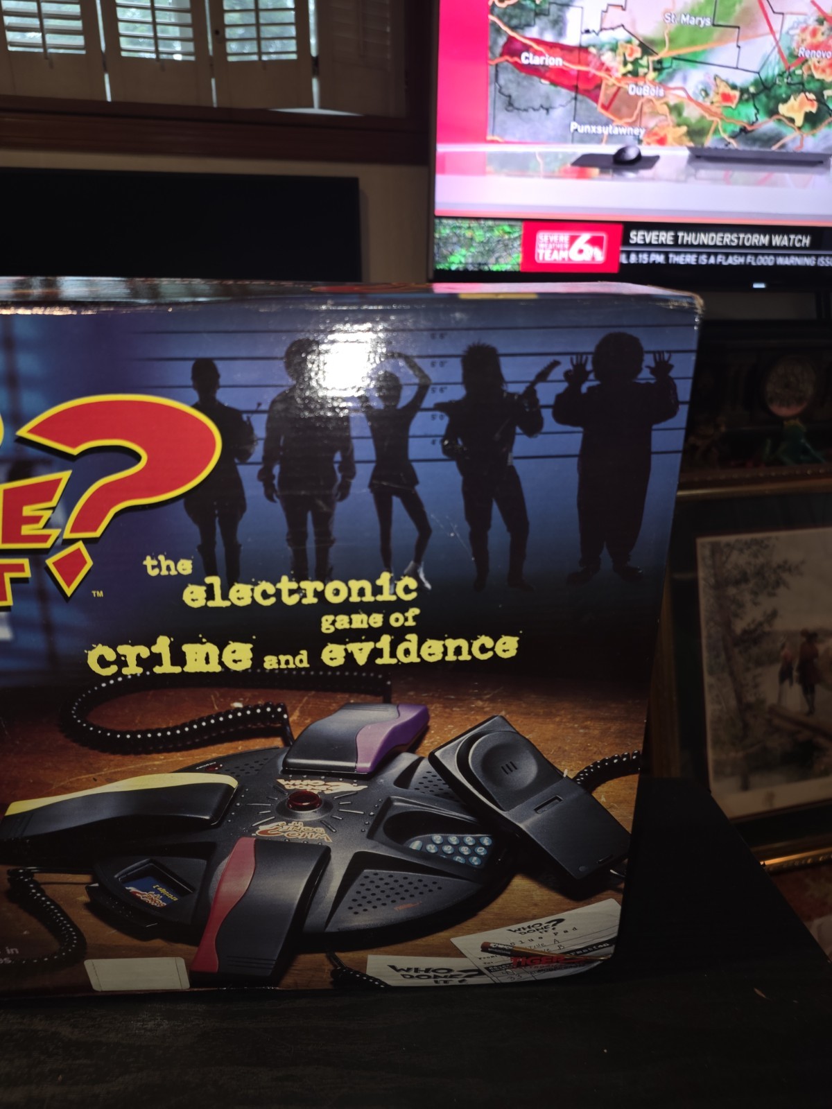 Who Done It? Vintage 1998 Tiger Electronics Crime Game Complete New Sealed