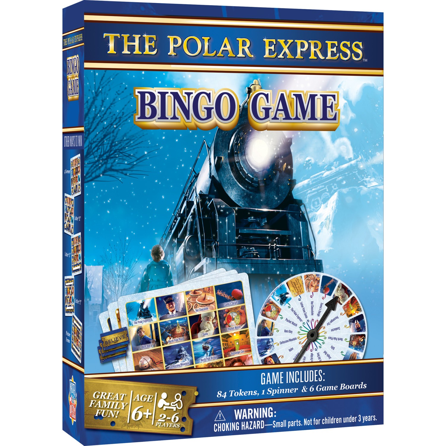 MasterPieces – The Polar Express – Officially Licensed Bingo Game
