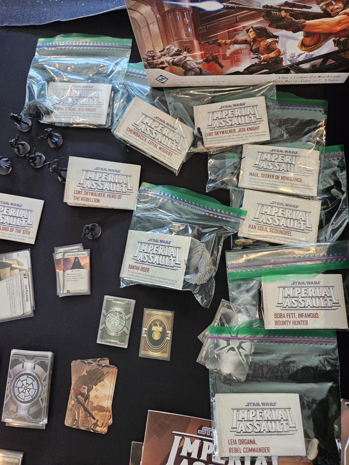 Imperial Assault Collection Twin Shadows Tyrants Of Lothal Hero And Villains Exp