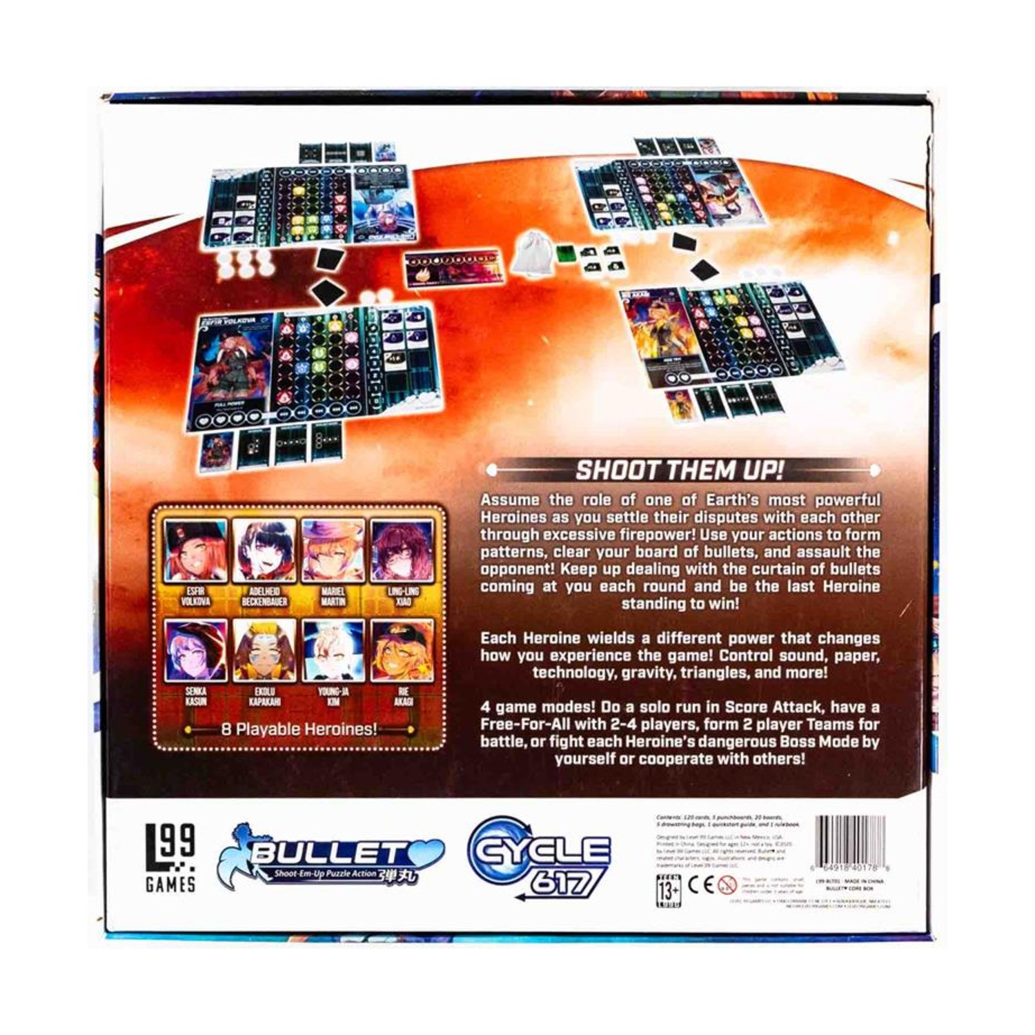 Level 99 Bullet Heart – Deluxe Ed Box SW (New)