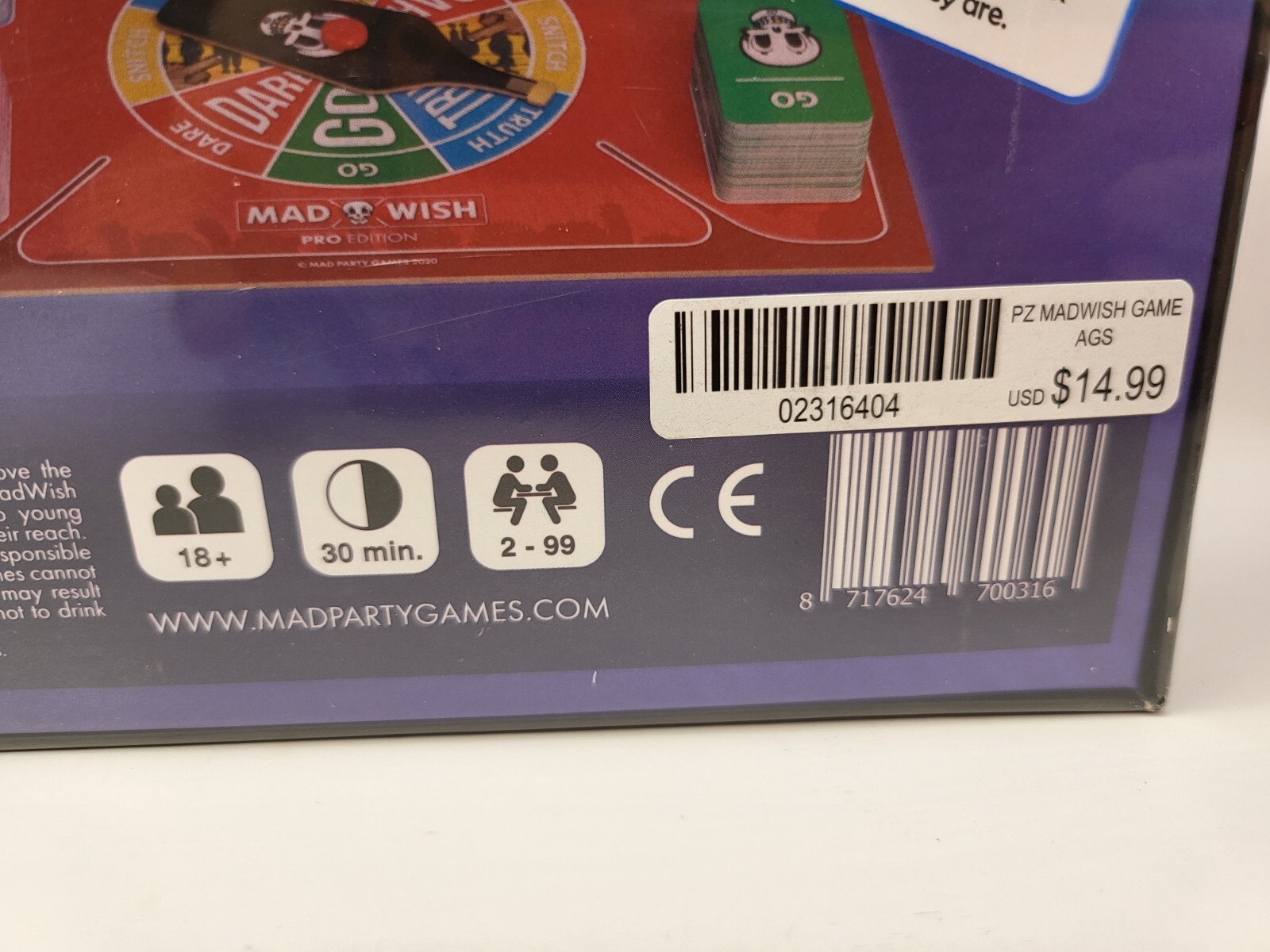 Mad Wish Pro Board Game Let’s Party Don’t Hate Me, Hate the Game, Rebelz Games