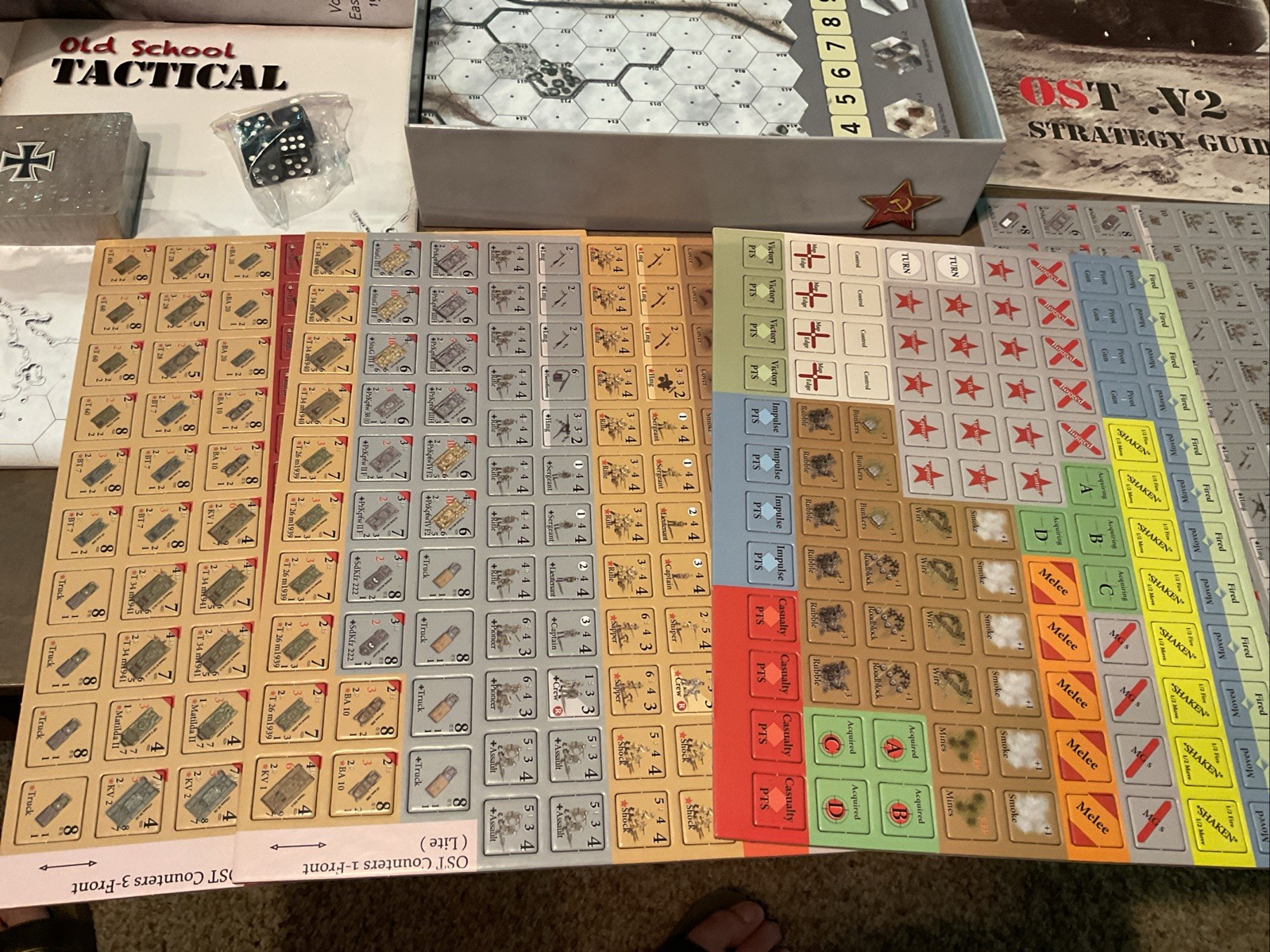 Old School Tactical Volume 1 Eastern Front 1941/42 WWII Board War Game BNIB