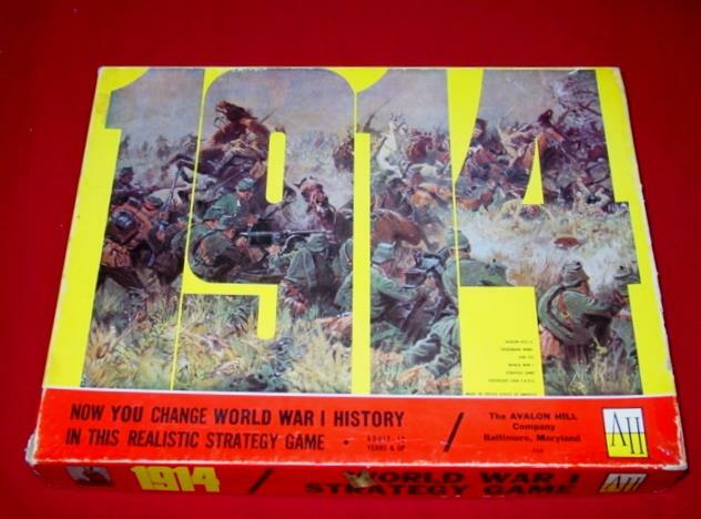 Avalon Hill : 1914 World War I – WWI Western Front Classic Strategy Game (PUN)