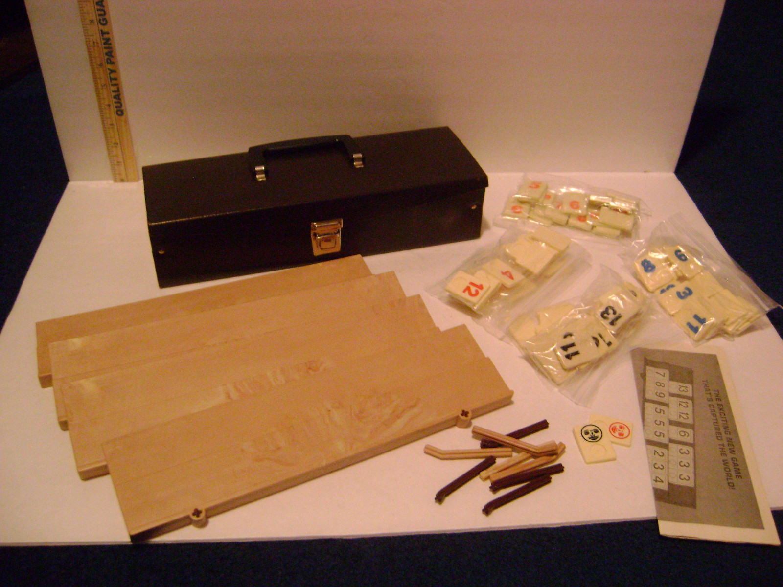 RARE RUMMIFUN Vintage Family Game by Dan Frank & Co in Carrying Case