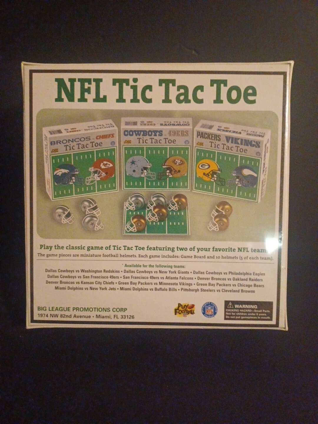 Vintage Dolphins Vs Jets Tic Tac Toe Game Board