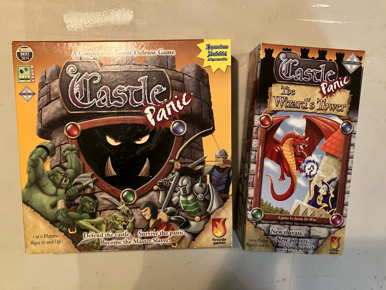 Castle Panic + The Wizard’s Tower Expansion