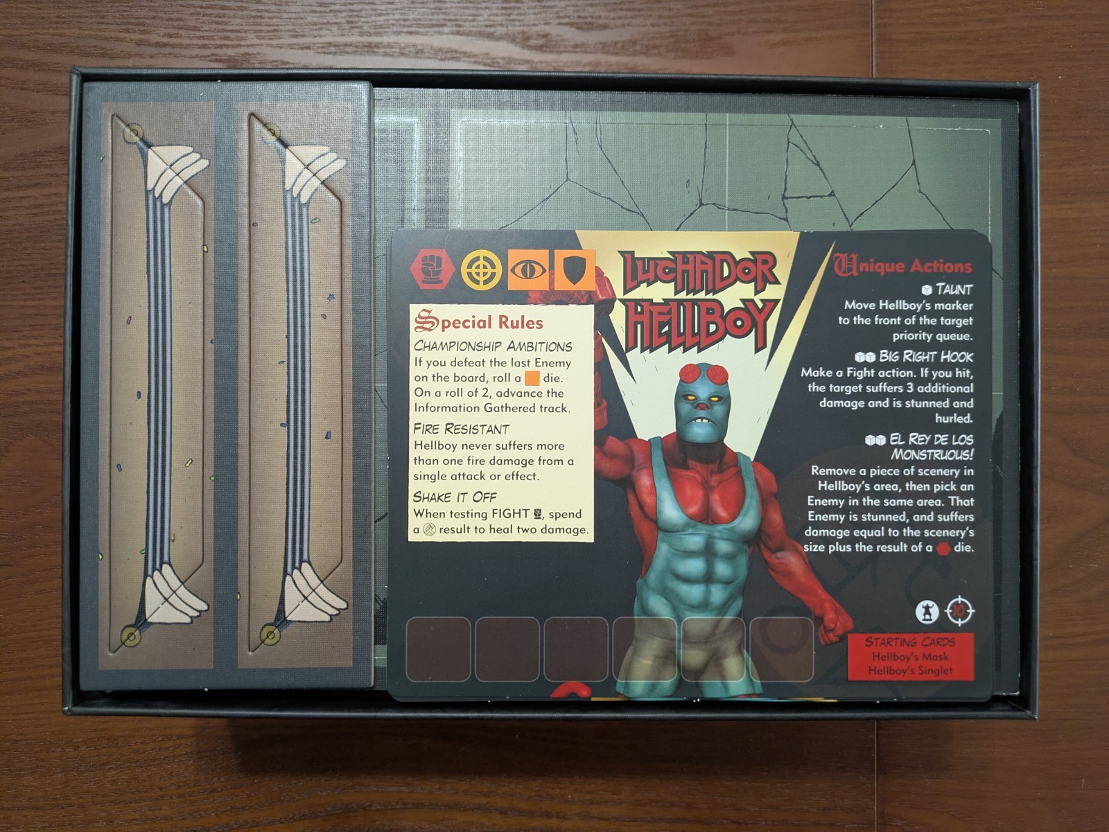 Hellboy in Mexico Expansion – LIMITED EDITION Opened, Unused, Punchboards Intact