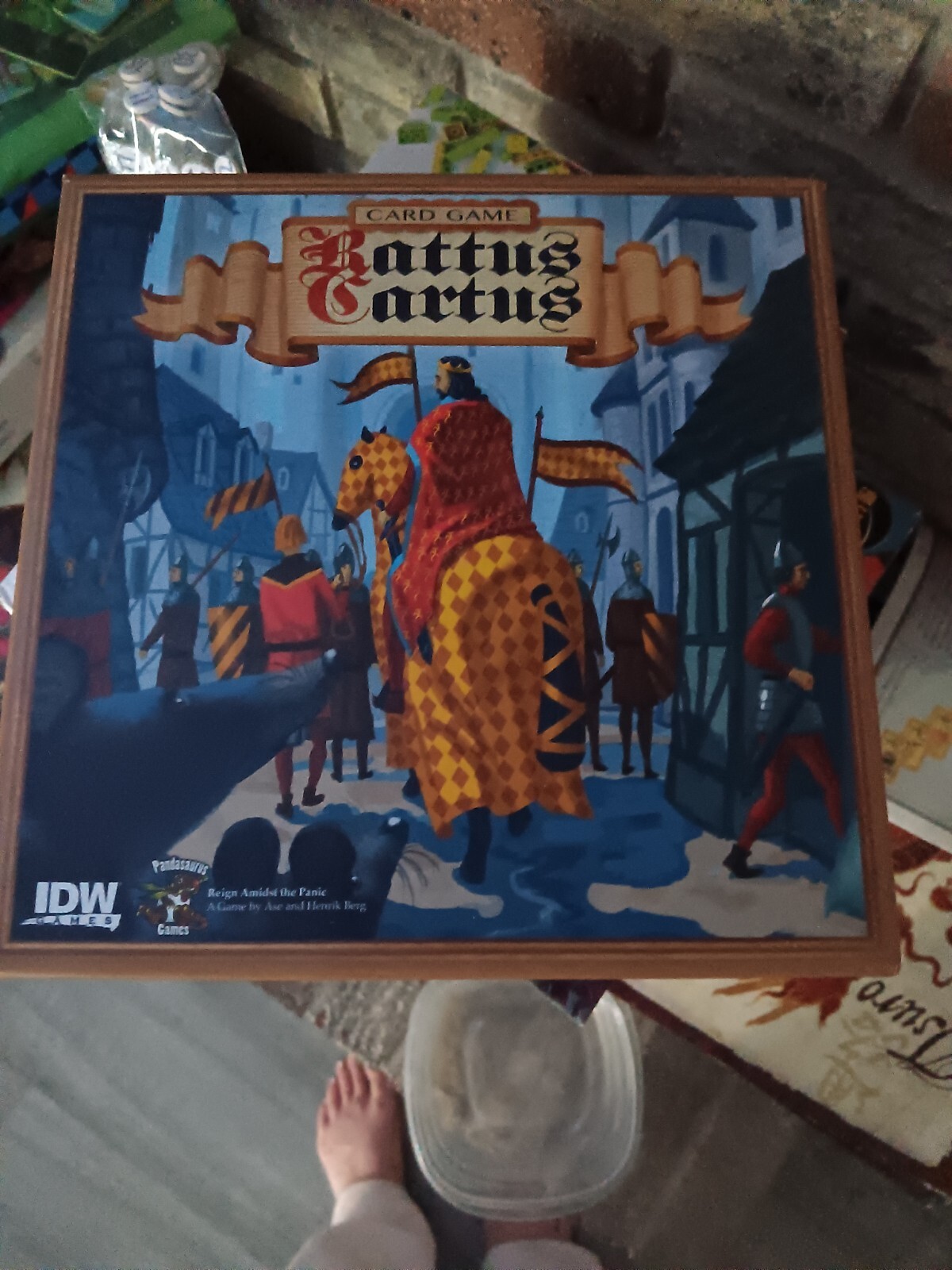 Rattus Cartus Deck Building Strategy Card Board Game – IDW Games – New / Sealed