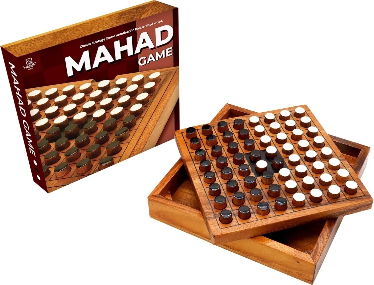 Wooden Othello Board Game – Stylish Decor and Educational Strategy for Families