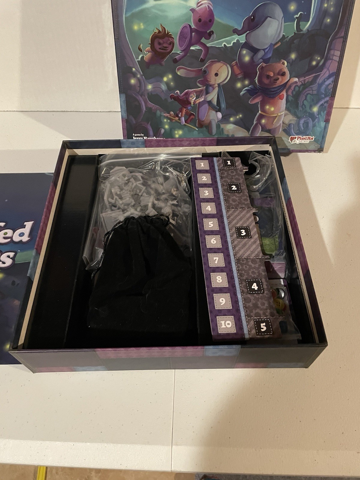 VGC Stuffed Fables Board Game, Storybook Adventure Game By Plaid Hat Games